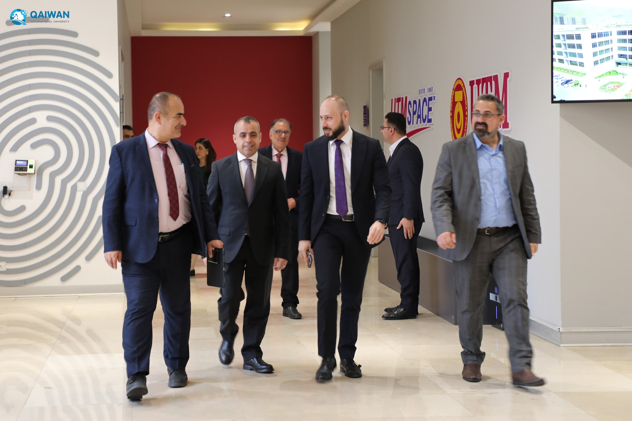 Distinguished delegation comprising key government bodies and healthcare unions of Sulaimani with expertise in radiology and medical imaging visited QIU